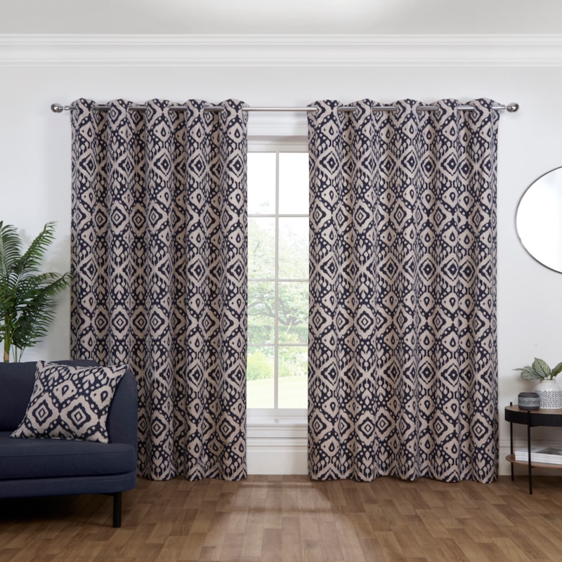 Patterned Ready Made Curtains