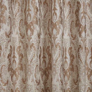 Tegola Latte Ready Made Pencil Pleat Curtain Tegola Latte Ready Made Pencil Pleat Curtain