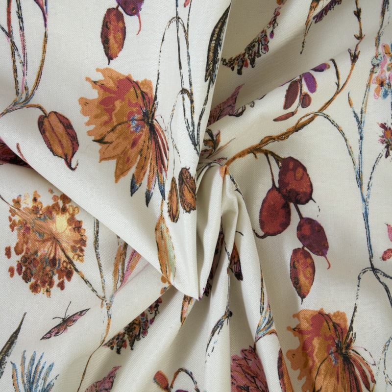 Grove Multi Ready Made Pencil Pleat Curtain Grove Multi Ready Made Pencil Pleat Curtain