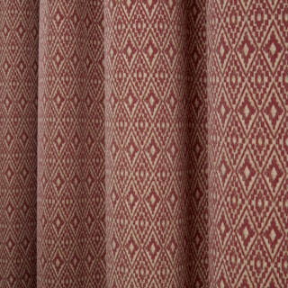 Aztec Salsa Pencil Pleat Ready Made Curtains