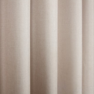 Eclipse Natural  Pencil Pleat Ready Made Curtain