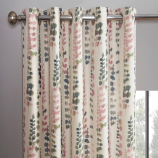 Santa Maria Flamingo Ready Made Eyelet Curtain Santa Maria Flamingo Ready Made Eyelet Curtain
