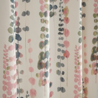 Santa Maria Flamingo Ready Made Eyelet Curtain