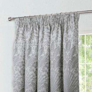 Keswick Natural Ready Made Pencil Pleat Curtain Keswick Natural Ready Made Pencil Pleat Curtain