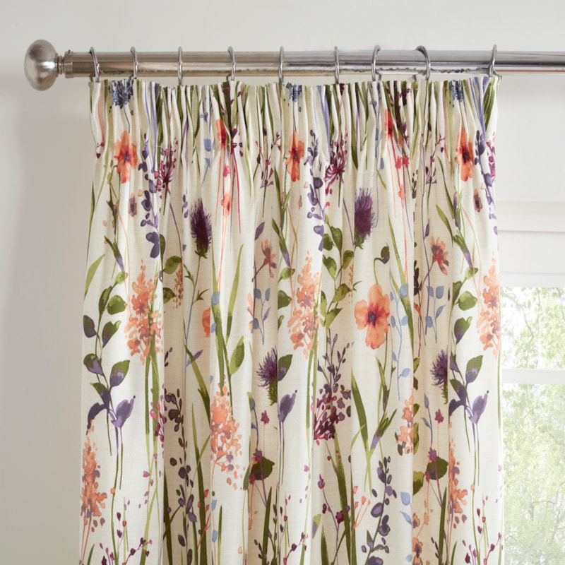 Hampshire Multi Ready Made Pencil Pleat Curtain Hampshire Multi Ready Made Pencil Pleat Curtain