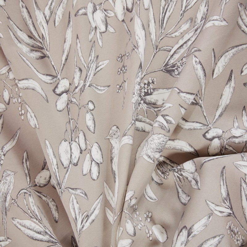 Aviary Parchment Pencil Pleat Ready Made Curtains Aviary Parchment Pencil Pleat Ready Made Curtains