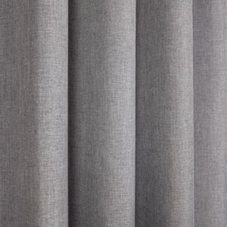 Eclipse Pewter Pencil Pleated Ready Made Curtains Eclipse Pewter Pencil Pleated Ready Made Curtains