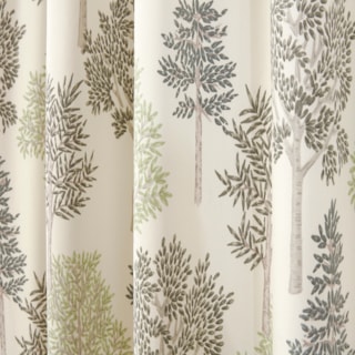 Coppice Apple Pencil Pleat Ready Made Curtains