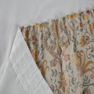 Kyoto Natural Ready Made Pencil Pleat Curtain Kyoto Natural Ready Made Pencil Pleat Curtain