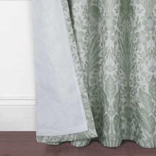 Keswick Sage Ready Made Pencil Pleat Curtain Keswick Sage Ready Made Pencil Pleat Curtain