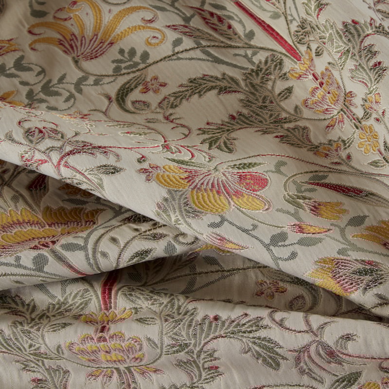 Kyoto Natural Ready Made Pencil Pleat Curtain Kyoto Natural Ready Made Pencil Pleat Curtain