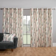 Santa Maria Flamingo Ready Made Eyelet Curtain Santa Maria Flamingo Ready Made Eyelet Curtain