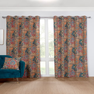 Chalet Multi Eyelet Ready Made Curtains