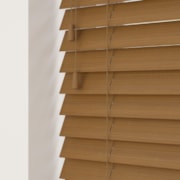 50mm Fauxwood Venetian Blinds - Amber 50mm Fauxwood Venetian Blinds - Amber
