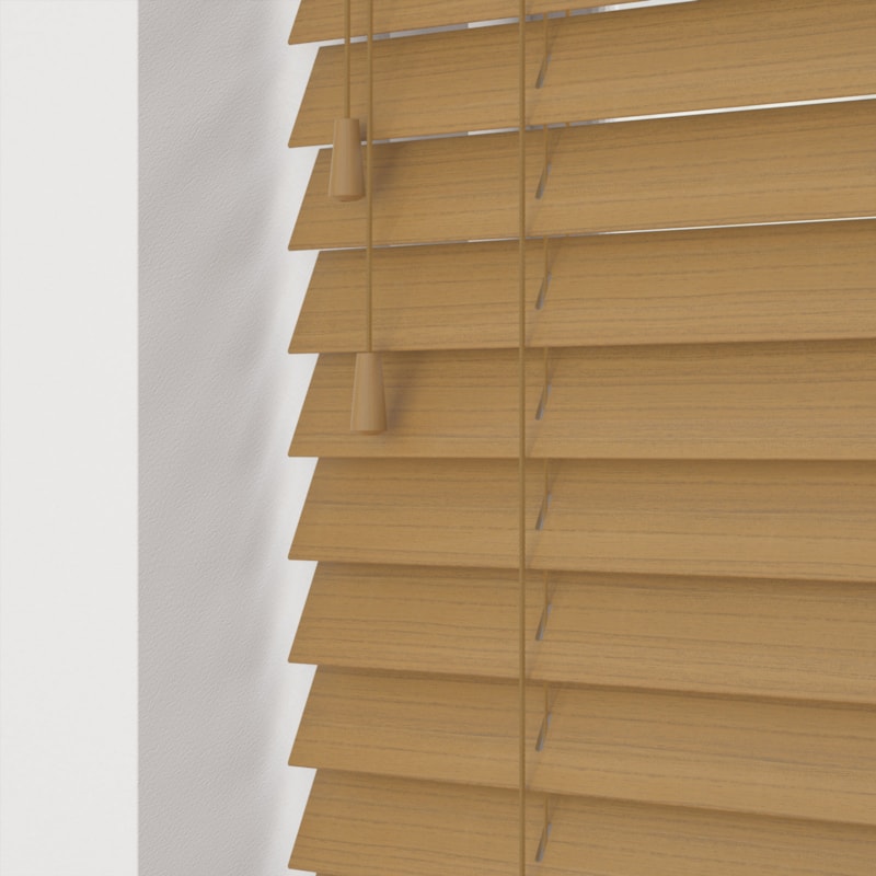 50mm Fauxwood Venetian Blinds - Desert Oak 50mm Fauxwood Venetian Blinds - Desert Oak