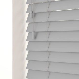 50mm Fauxwood Venetian Blinds - Mission Fine Grain