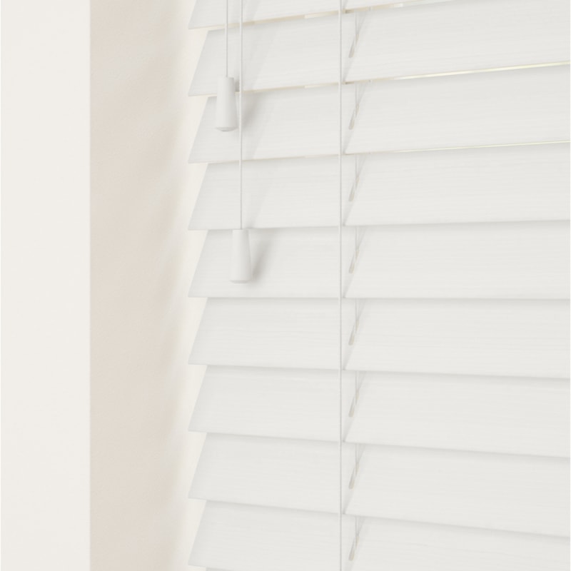 50mm Fauxwood Venetian Blinds - Serene Fine Grain 50mm Fauxwood Venetian Blinds - Serene Fine Grain