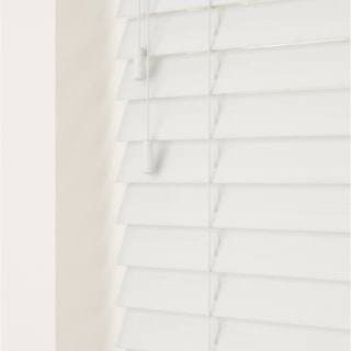 50mm Fauxwood Venetian Blinds - Serene Fine Grain