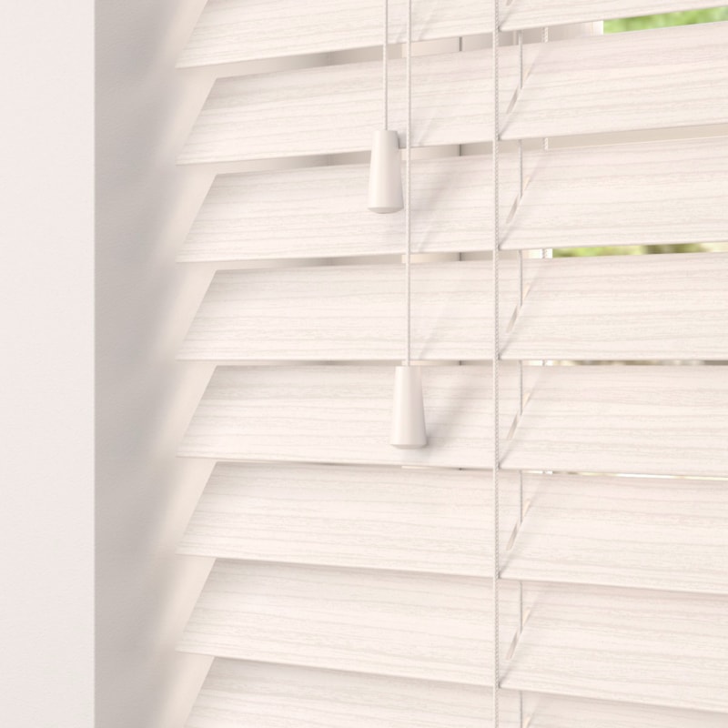 50mm Fauxwood Venetians - Arctic Oak 50mm Fauxwood Venetians - Arctic Oak