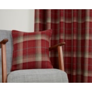Carnoustie Red Polyester Filled Cushion 18" Sq Carnoustie Red Polyester Filled Cushion 18" Sq