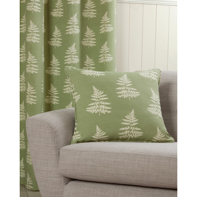 Esher Green Polyester Filled Cushion 18" Sq Esher Green Polyester Filled Cushion 18" Sq