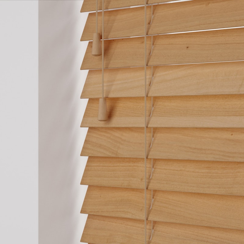 50mm Wood Venetian - Tuscan Oak 50mm Wood Venetian - Tuscan Oak