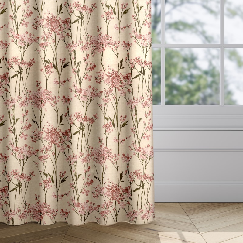 Made 2 Measure Curtain - Celina Blush Made 2 Measure Curtain - Celina Blush