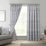 Keswick Natural Ready Made Pencil Pleat Curtain Keswick Natural Ready Made Pencil Pleat Curtain