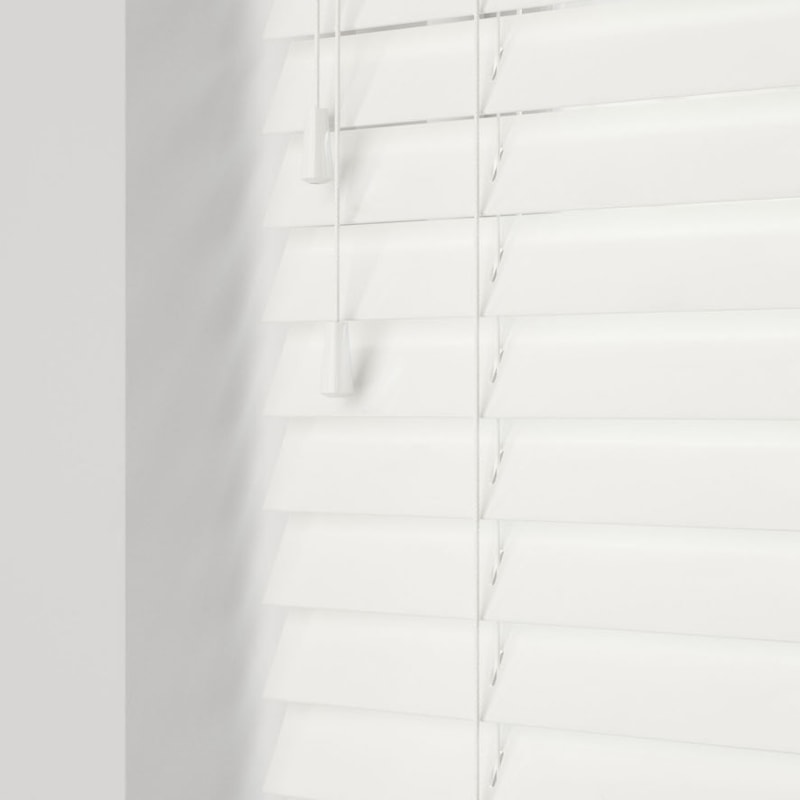 50mm Wood Venetian  - Gloss Pure 50mm Wood Venetian  - Gloss Pure