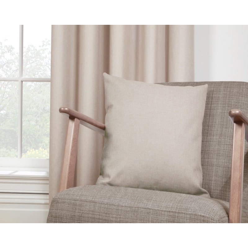 Eclipse Natural  Cushion Cover 18" Sq Eclipse Natural  Cushion Cover 18" Sq