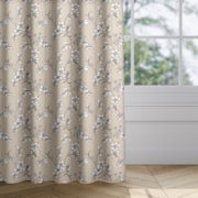 Made 2 Measure Curtain - Flores Biscuit Made 2 Measure Curtain - Flores Biscuit