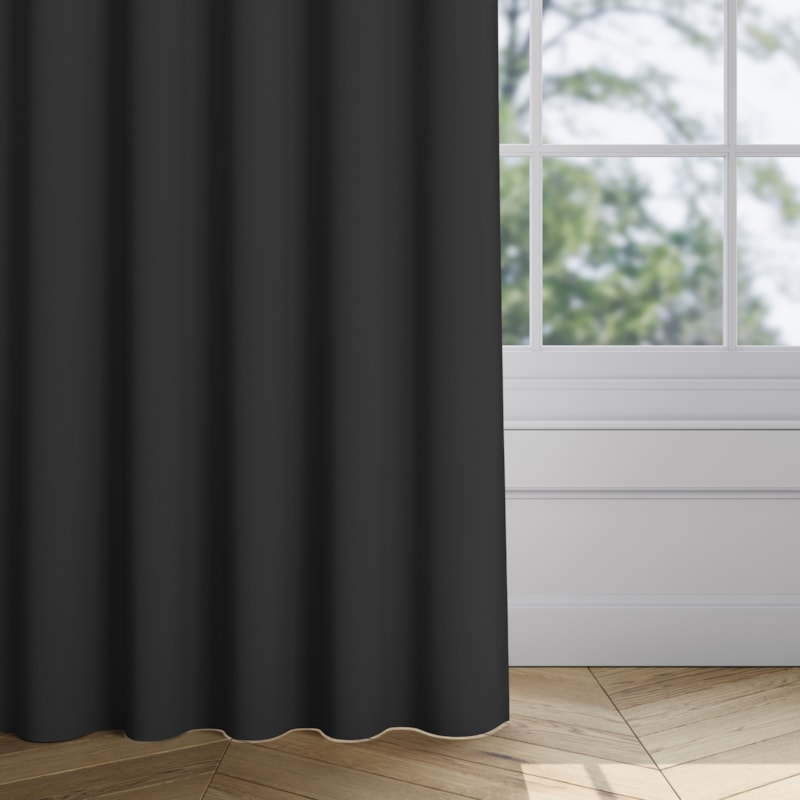 Made 2 Measure Curtain - Haven Ebony Made 2 Measure Curtain - Haven Ebony