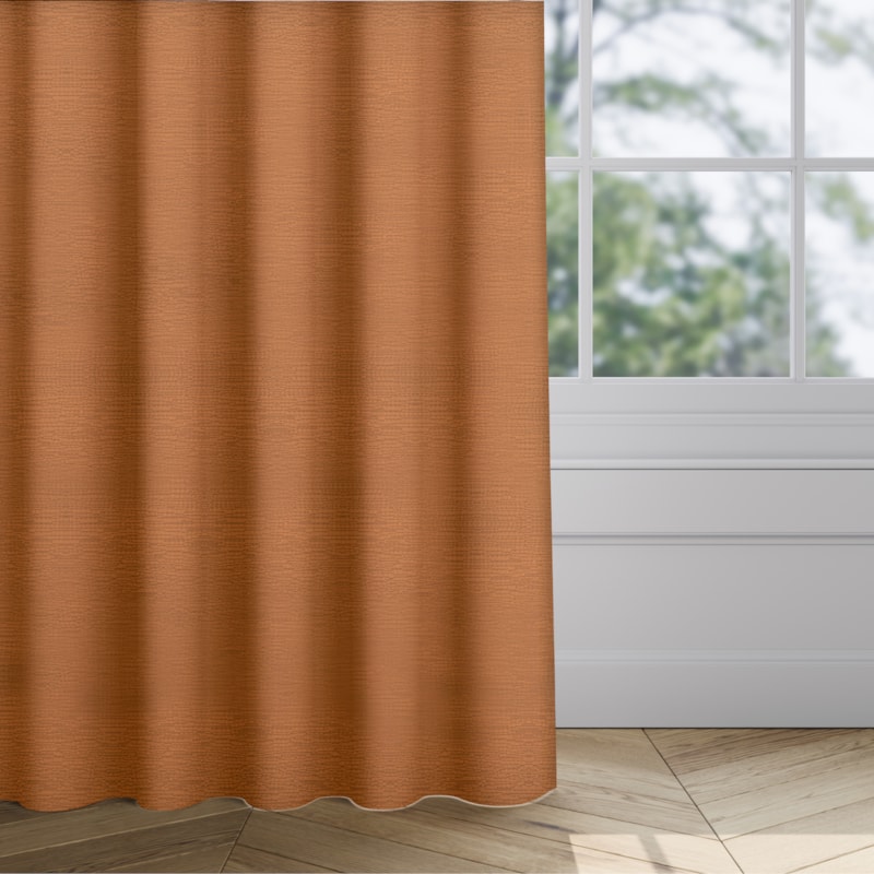 Made 2 Measure Curtain - Lumi Rust Made 2 Measure Curtain - Lumi Rust