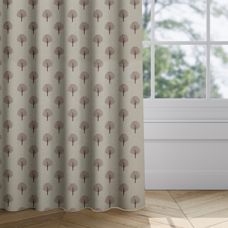 Made 2 Measure Curtain - Mulberry Roast Made 2 Measure Curtain - Mulberry Roast