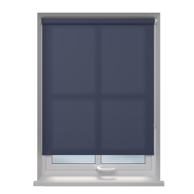 Dim Out Roller Blind - Indigo Dim Out Roller Blind - Indigo